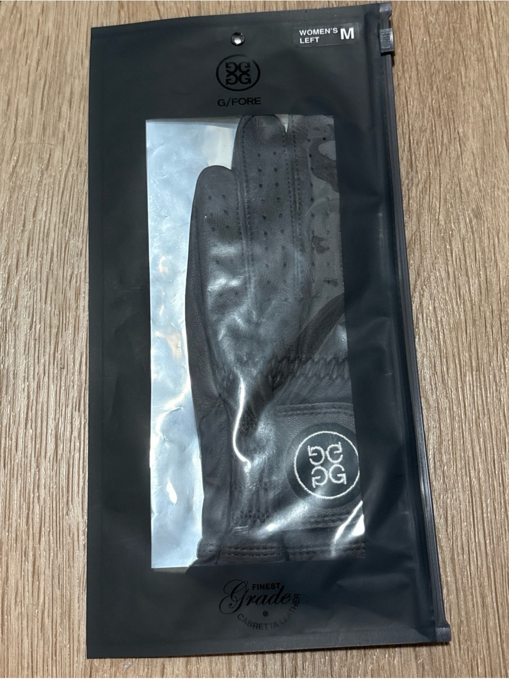 G/Fore Women’s L Med Cabretta Leather Golf Glove Left - Picture 3 of 5